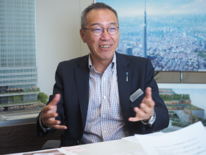 インタビュー 「すみだ活性化のキーパーソンが語る墨田と私」
東武タウンソラマチ 北川亮社長（前編）